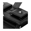 Kép Aktovka REAbags 8001/2-TR - černá / nikl - 19 L