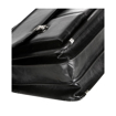 Kép Aktovka REAbags 8001/2-TR - černá / nikl - 19 L