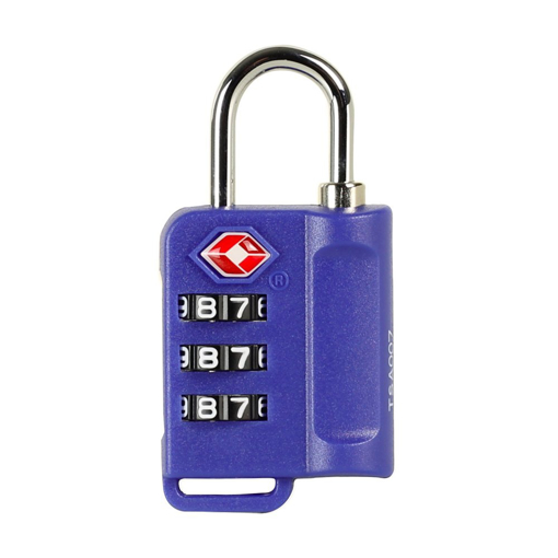 Kép ROCK TA-0006 biztonsági TSA kódos zár a poggyászhoz - kék