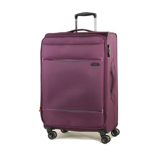 Kép Utazási bőrönd ROCK TR-0161/3-M - lila - 76 L + 10% EXPANDER