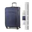 Kép Utazási bőrönd ROCK TR-0161/3-M - sötétkék - 76 L + 10% EXPANDER