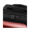Kép MIA TORO M1709/2 utazótáska szett - fekete/bor - 101 L / 41 L + 25% EXPANDER