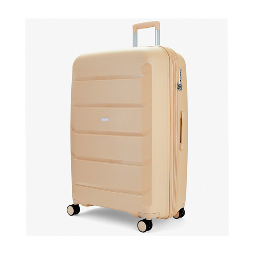 Kép Utazási bőrönd ROCK TR-0239/3-L PP - bézs - 92 L + 15% EXPANDER