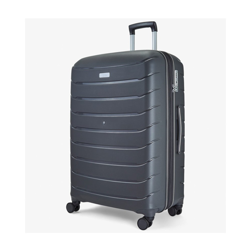 Kép Utazási bőrönd ROCK TR-0241/3-L PP - faszén - 86 L + 15% EXPANDER