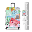 Kép Utazótáska TUCCI T-0168/3-L J'aime Paris - 88 L + 35% EXPANDER