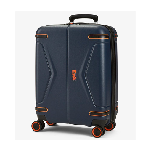 Kép Kabinos poggyász ROCK TR-0251/3-S ABS - sötétkék - 33 L + 20% EXPANDER