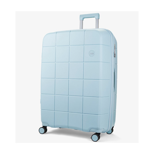Kép Utazási bőrönd ROCK Pixel L PP - világoskék - 102 L + 10% EXPANDER