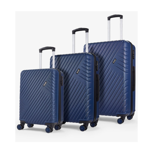 Kép ROCK Santiago ABS utazótáska szett - Sötétkék - 76 L / 51 L / 31 L