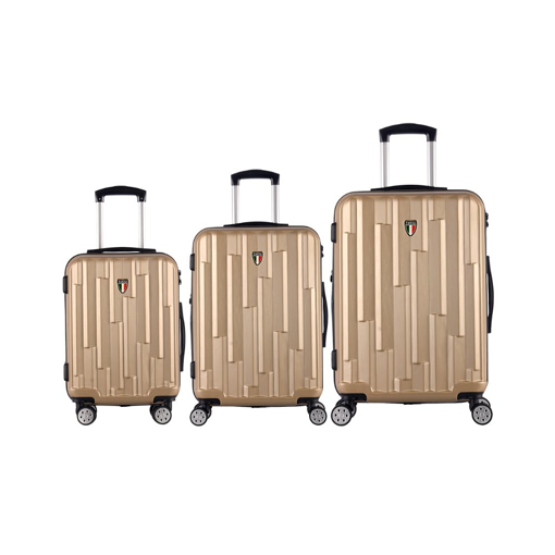 Kép TUCCI Riflettore T-0272/3 ABS utazótáska készlet - khaki - 91 L / 58 L + 35% EXPANDER / 31 L