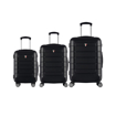 Kép TUCCI Console T-0273/3 ABS utazótáska készlet - Fekete - 92 L / 58 L + 35% EXPANDER / 33 L