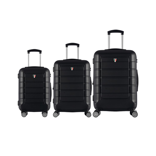 Kép TUCCI Console T-0273/3 ABS utazótáska készlet - Fekete - 92 L / 58 L + 35% EXPANDER / 33 L