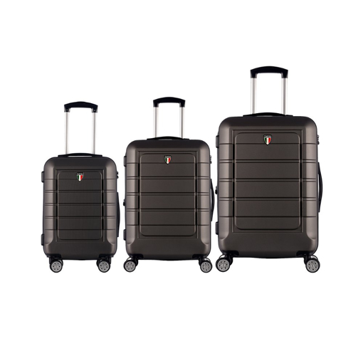 Kép Utazótáska készlet TUCCI Console T-0273/3 ABS - szén - 92 L / 58 L + 35% EXPANDER / 33 L