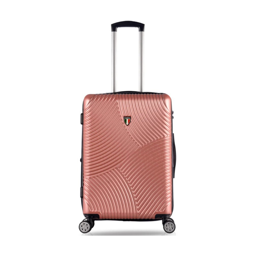 Kép Kézipoggyász TUCCI Srotolare T-0277/3-S ABS - rózsaszín - 33 L
