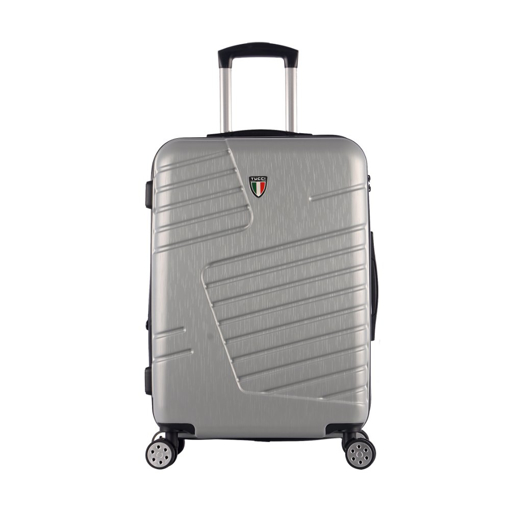 Kép Utazótáska TUCCI Boschetti T-0278/3-M ABS - ezüst - 62 L + 35% EXPANDER