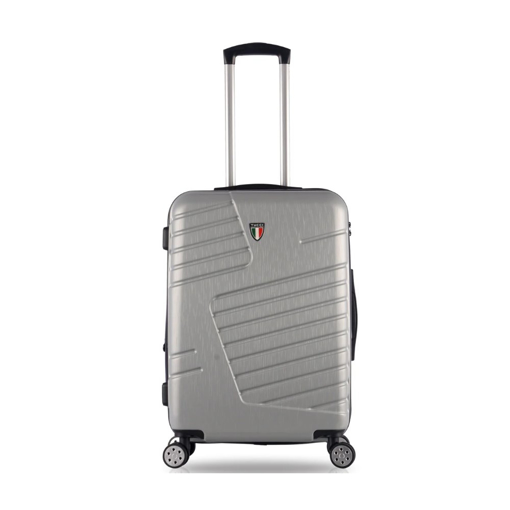 Kép TUCCI Boschetti T-0278/3-S ABS kézipoggyász - ezüst - 36 L