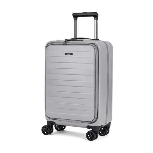 Kép Kabinos poggyász ROCK Eden TR-0278/3-S PET - szürke - 29 L
