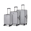 Kép Utazótáska szett ROCK Eden TR-0278/3 PET - szürke - 99 L / 59 L / 29 L
