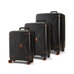 Kép Utazótáska szett ROCK TR-0251/3 ABS - fekete - 107 L / 72 L / 33 L + 20% EXPANDER