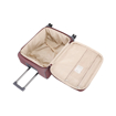 Kép HIGHBURY Kepler HBY-0172/3-M utazótáska - bordó/szürke 63 L + 15% EXPANDER