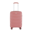 Kép Kabinos poggyász HIGHBURY Carbon HBY-0178/3-S PP - rózsaszín 34 L