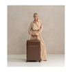 Kép Plastový kufr SUITSUIT® Fab Seventies Cocoa Brown L - hnědá