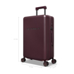 Kép Plastový kufr SUITSUIT® Mystique Cherry Lacquer M - tmavě vínová - 57 L