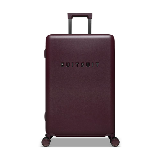 Kép Plastový kufr SUITSUIT® Mystique Cherry Lacquer L - tmavě vínová - 91 L