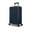 Kép Plastový kufr SUITSUIT® Mystique Midnight Blue M - tmavě modrá - 57 L