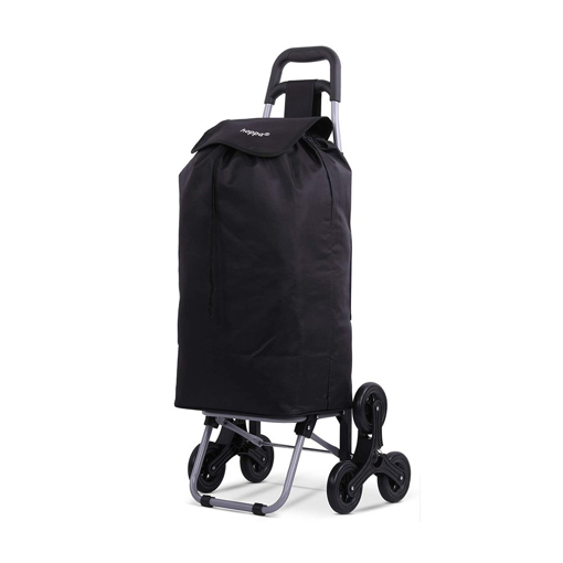 Kép HOPPA ST-501 bevásárlótáska kerekeken - fekete - 48 L