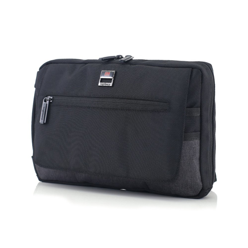 Kép Válltáska HIGHBURY Kensington HBY-0147 - fekete/szürke 3 L