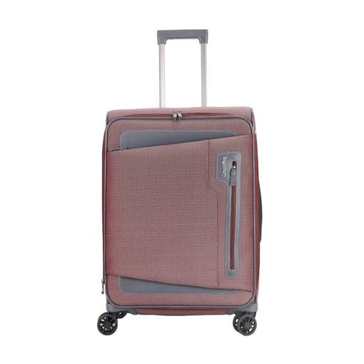 Kép Utazótáska HIGHBURY Kepler HBY-0172/3-L - bordó/szürke 99 L + 15% EXPANDER