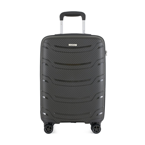 Kép Utazótáska HIGHBURY Carbon HBY-0178/3-L PP - sötétszürke 92 L