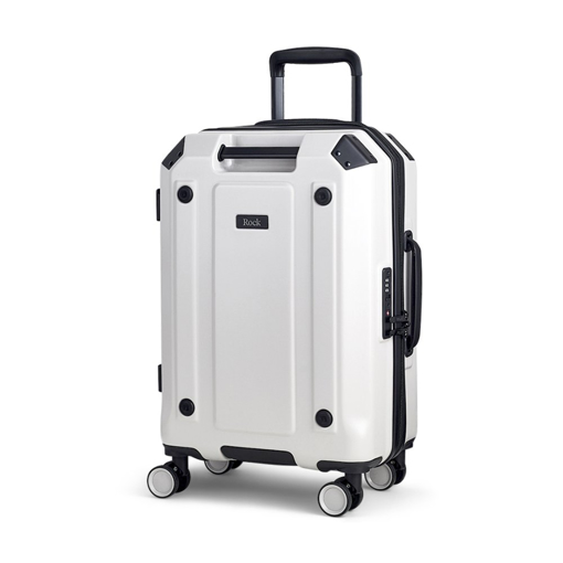 Kép Kabin poggyász ROCK Alpine TR-0288/3-S ABS/PC - fehér 39 L + 15% EXPANDER