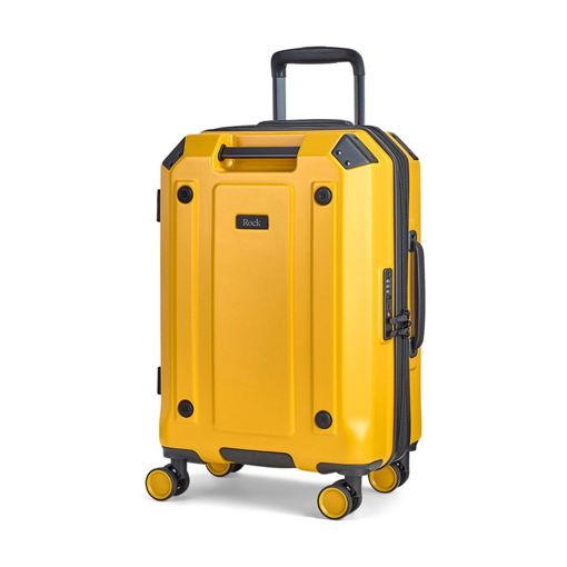 Kép Kabinos poggyász ROCK Alpine TR-0288/3-S ABS/PC - sárga 39 L + 15% EXPANDER