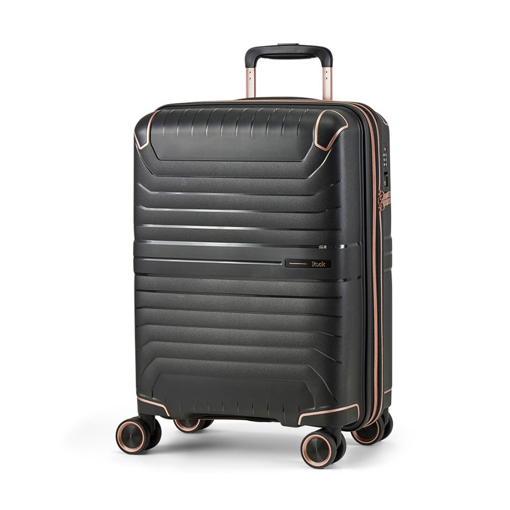 Kép Kabinos poggyász ROCK Astrid TR-0291/3-S PP - fekete 36 L + EXPANDER