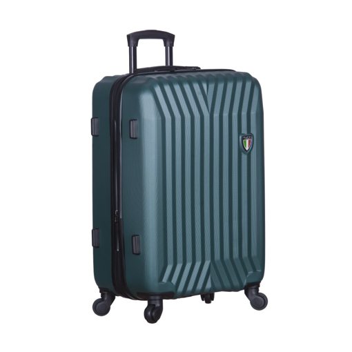 Kép Utazótáska TUCCI T-0115/3-L ABS - zöld - 94 L + 35% EXPANDER