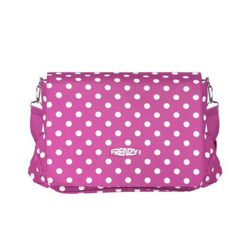 Kép Válltáska FRENZY BB-205 - lila / fehér 15 L