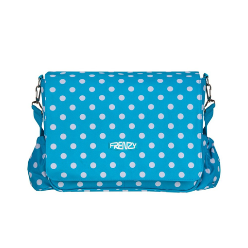 Kép Válltáska FRENZY BB-205 - kék / fehér 15 L