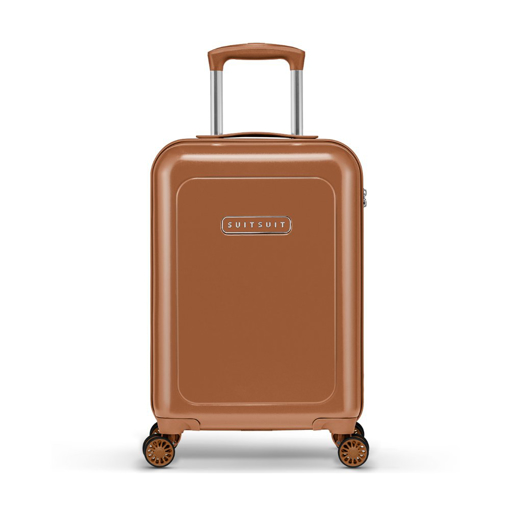 Kép Kabinový kufr SUITSUIT® Blossom Maroon Oak S - hnědá - 31 L