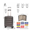 Kép AEROLITE T-635 S kabinbőrönd - sötétszürke 38,8 L