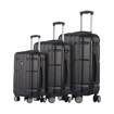 Kép Sada cestovních kufrů TUCCI Massa - černá - 124 L