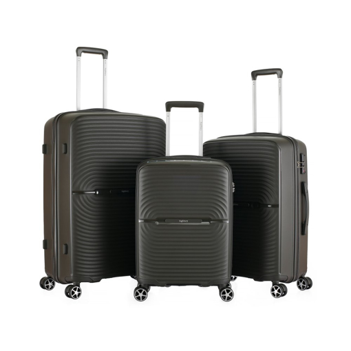 Kép Sada cestovních kufrů HIGHBURY Venice - tmavě šedá - 86 / 57 / 34 L