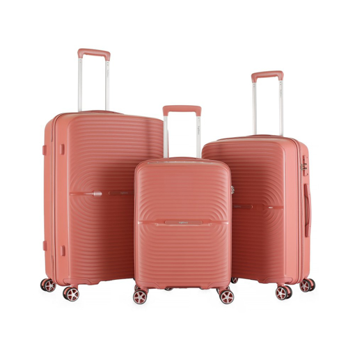 Kép Sada cestovních kufrů HIGHBURY Venice - růžová - 86 / 57 / 34 L