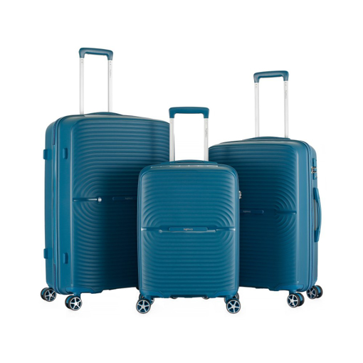 Kép Sada cestovních kufrů HIGHBURY Venice - modrá - 86 / 57 / 34 L