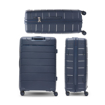 Kép Sada cestovních kufrů AEROLITE T-155 2 ks - tmavě modrá - 100.8 / 39.6 L