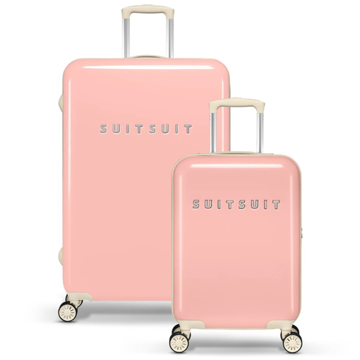 Kép Sada cestovních kufrů SUITSUIT® Fabulous Fifties Papaya Peach 2 ks - oranžová - 91 / 32 L