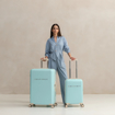 Kép Sada cestovních kufrů SUITSUIT® Fabulous Fifties Luminous Mint 2 ks - zelená - 91 / 32 L