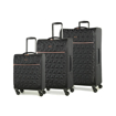 Kép Sada cestovních kufrů ROCK Jewel - černá - 97 / 61  / 34 L