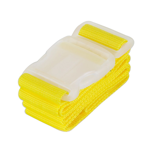 Kép Bezpečnostní popruh na kufr ROCK - Žlutá