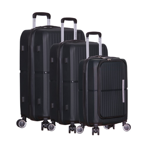 Kép Sada cestovních kufrů OUTDOOR&nbsp;GEAR Garnet - černá - 88 L